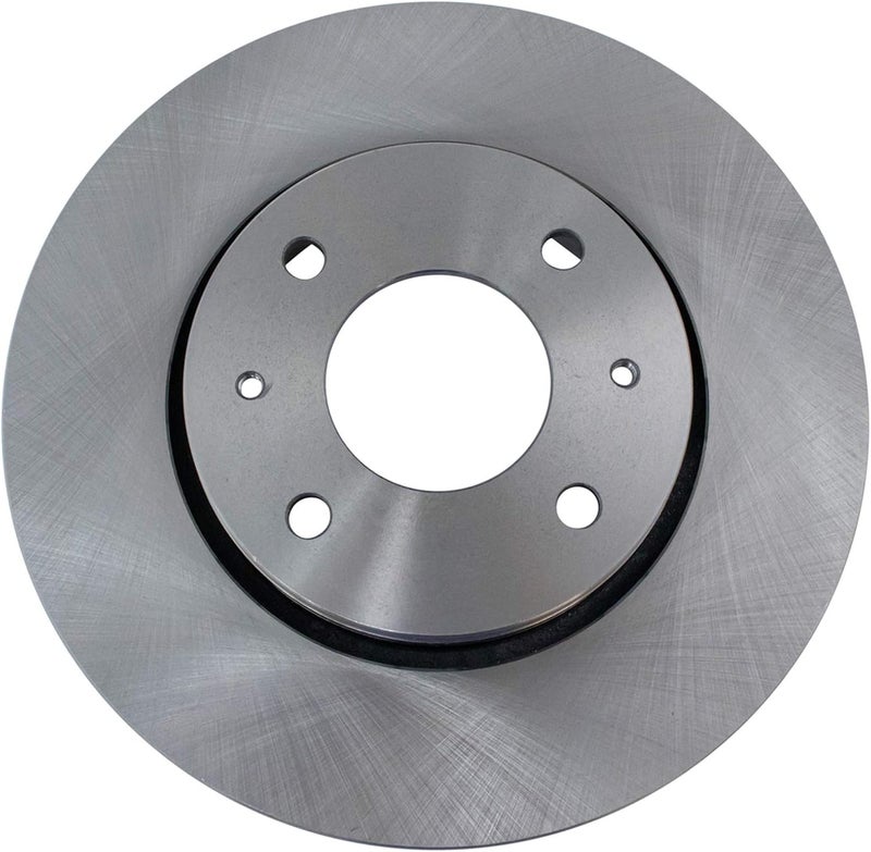 TRQ Front Brake Rotors Set Vented Compatible with 2000-2004 Volvo S40 2000-2003 V40 - Image 5