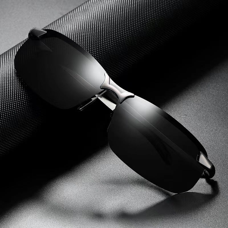 New 3043 Men'S Polarized Color-Changing Sunglasses For Driving And Fishing Outdoor Color-Changing Sunglasses Day And Night Sunglasses - Image 4