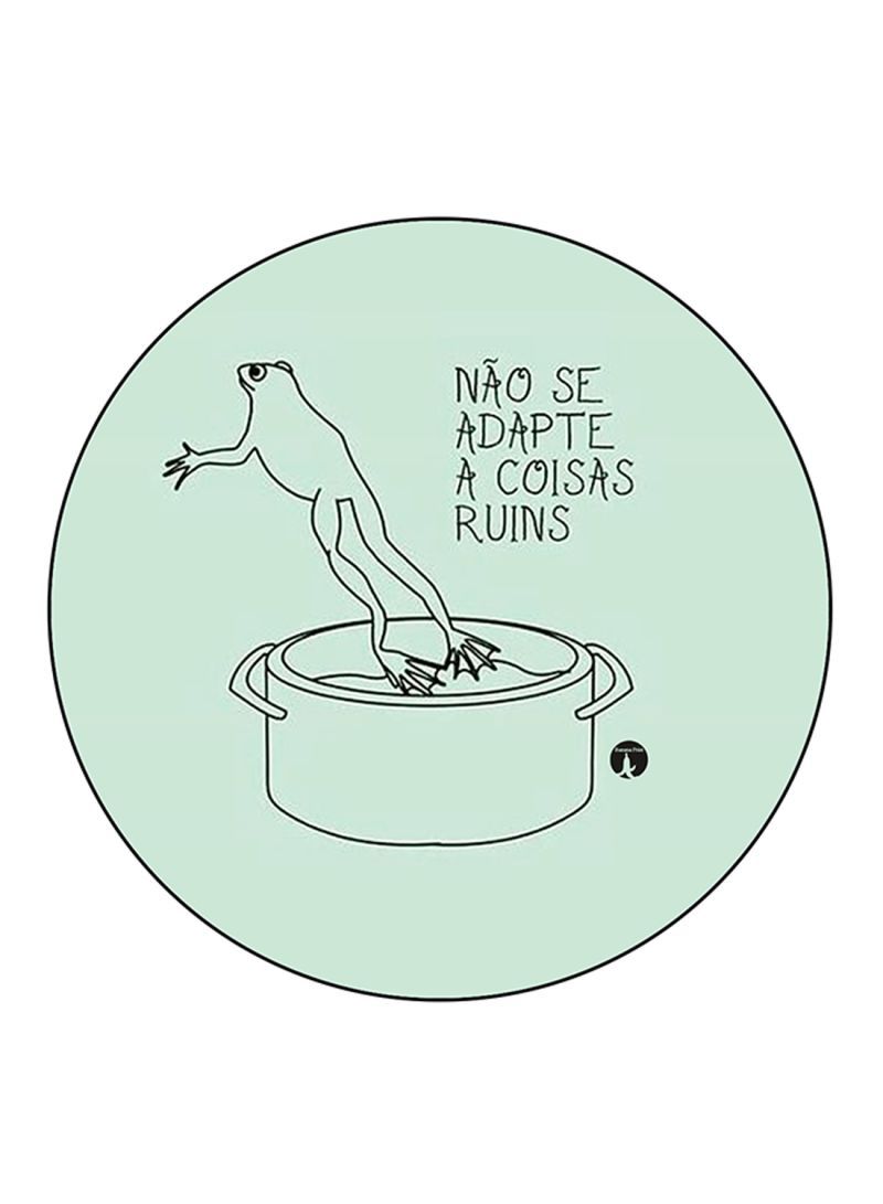 RKN Frog Printed Fridge Magnet Multicolour - Image 1