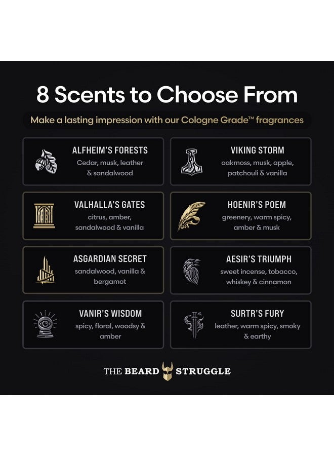 The Beard Struggle Marksman'S Beard Conditioner Vanir'S Wisdom Platinum Collection Nourish Softens & Strengthens Beard Radiance Beard Conditioner For Men (8 Fl Oz) - Image 2