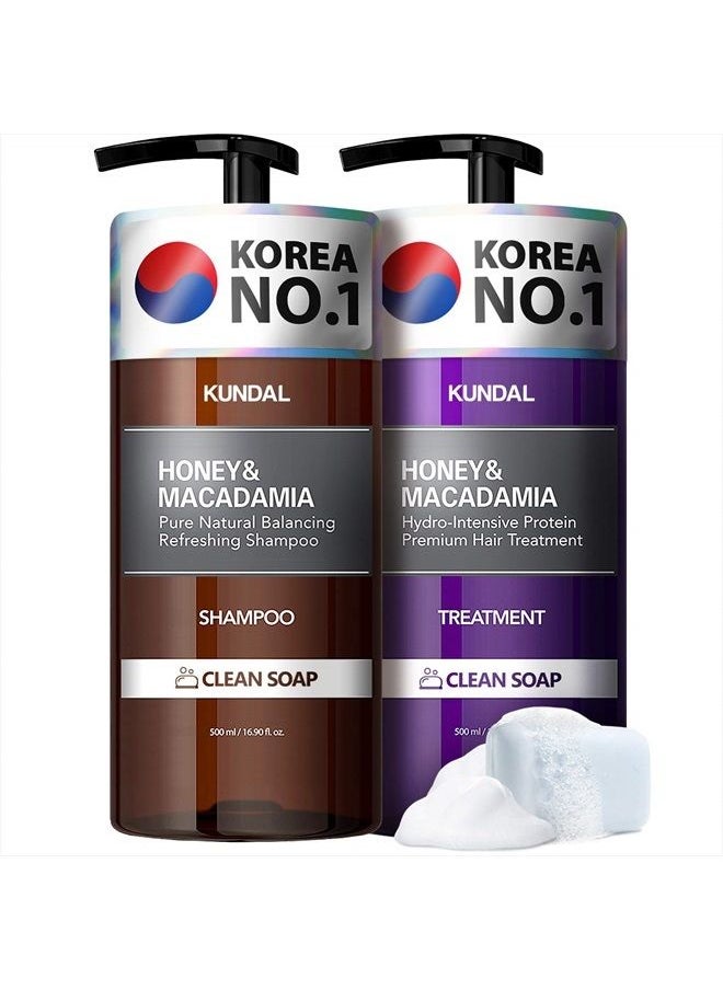 KUNDAL - KUNDAL Baby Powder Shampoo and Conditioner Set for Repair Dry Damaged hair with Argan Oil, Sulfate Free & Paraben Free 10.14 fl oz, 6.76 fl oz - Image 1