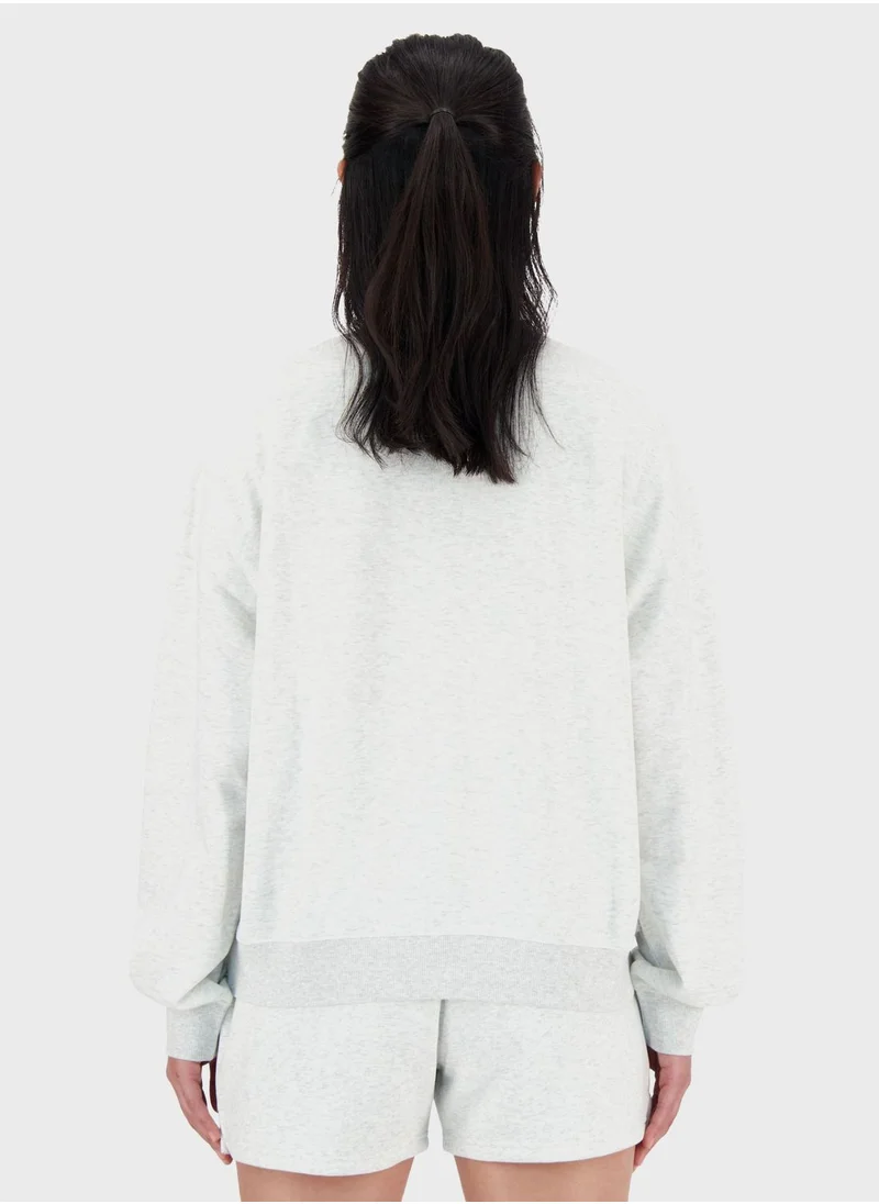 New Balance Logo French Terry Sweatshirt