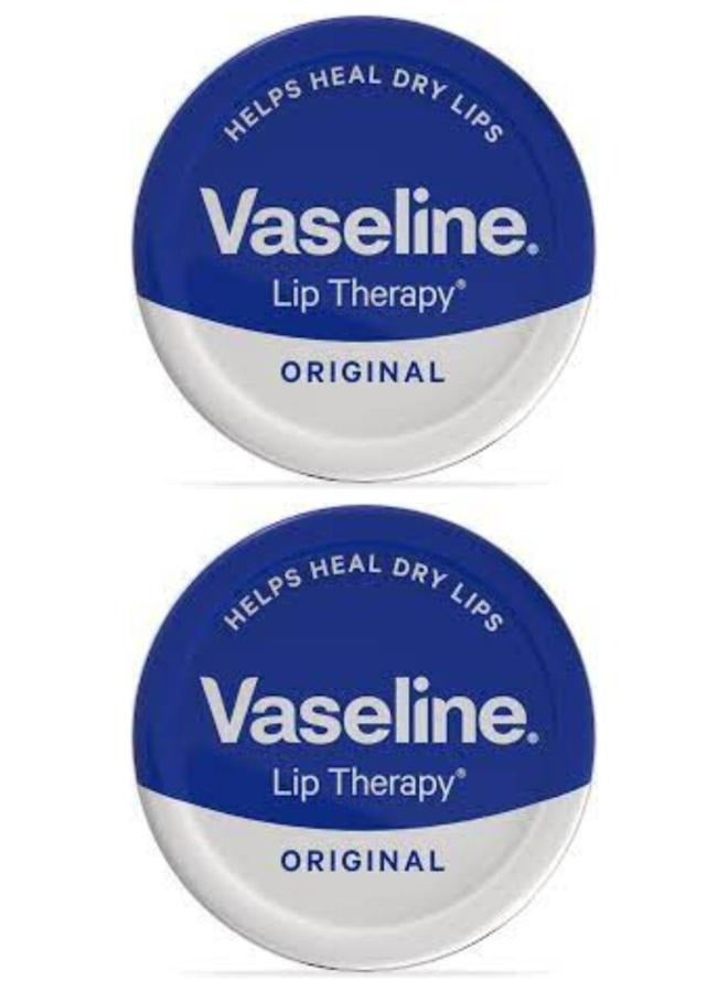 Vaseline Lip Therapy Original 20 g 2 Pcs
