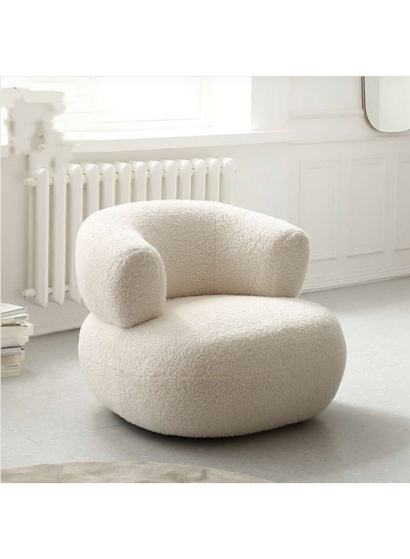 مردود السعودية كنبة كرسي مقعد واحد بتصميم مستدير مقاس 85 × 85 × 85 سم (عرض × عُمق × ارتفاع) - كود MS_ID_1PSF_00161 - Image 1