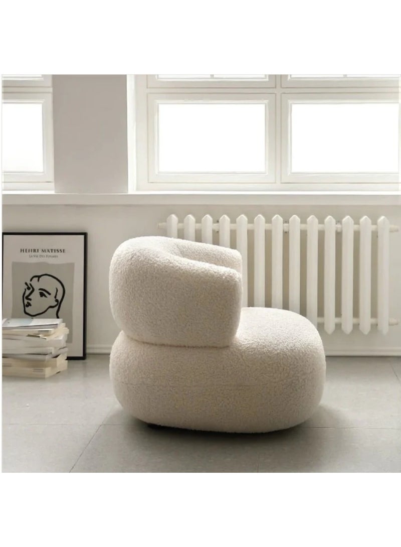 مردود السعودية كنبة كرسي مقعد واحد بتصميم مستدير مقاس 85 × 85 × 85 سم (عرض × عُمق × ارتفاع) - كود MS_ID_1PSF_00161 - Image 2