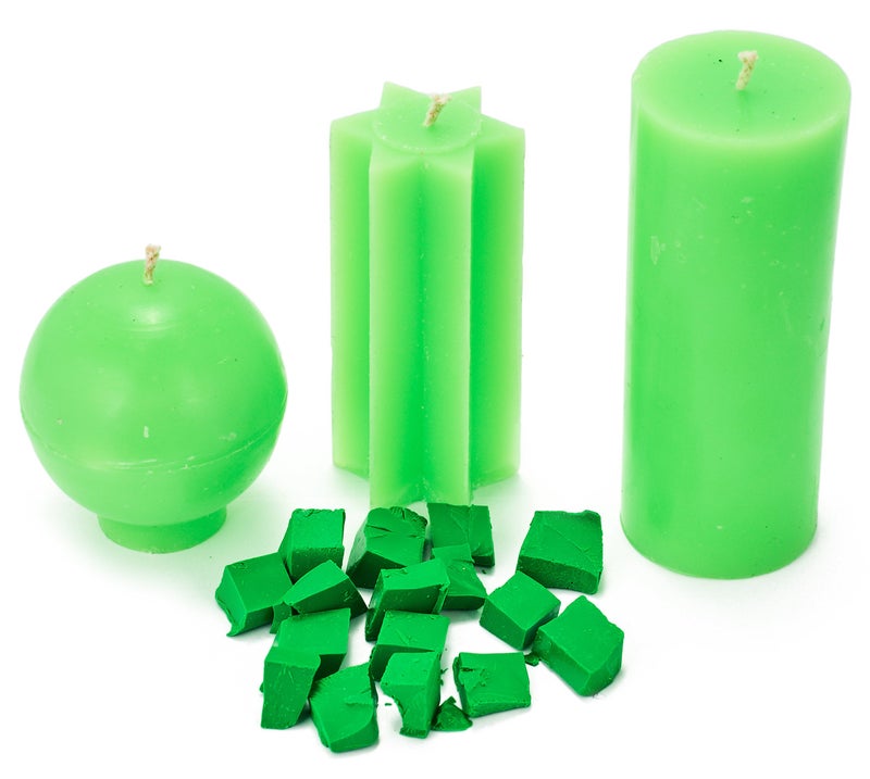 Candle Shop صبغة شمعة ليمون ساطع 2 أونصة لصنع الشموع من الصويا – كتل صبغة ملونة مميزة لمتجر الشموع للصويا، شمع النحل، البارافين - صبغات شمع الشموع - Image 2