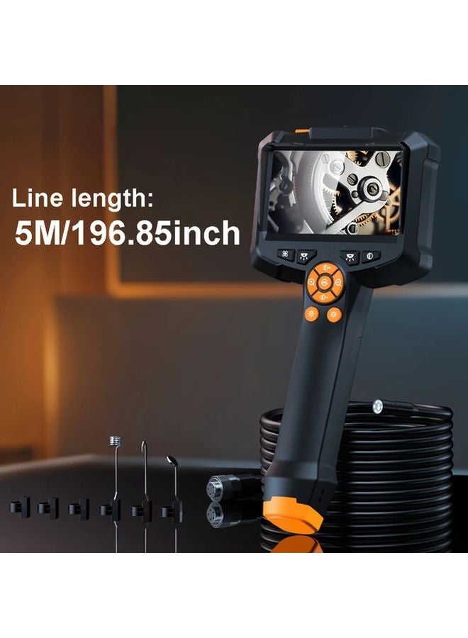 Inskam 4 3 Inch IPS Screen Endoscope 8 LED Camera 1080P HD with 5M Cable - Image 1