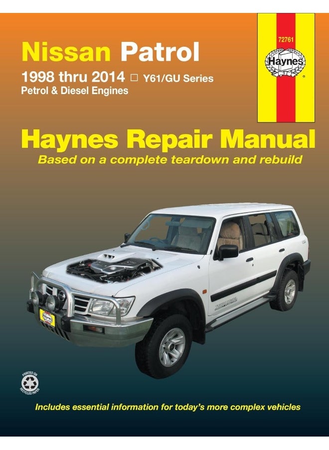 Haynes Manuals Inc Nissan Patrol (Aus)  - Image 2