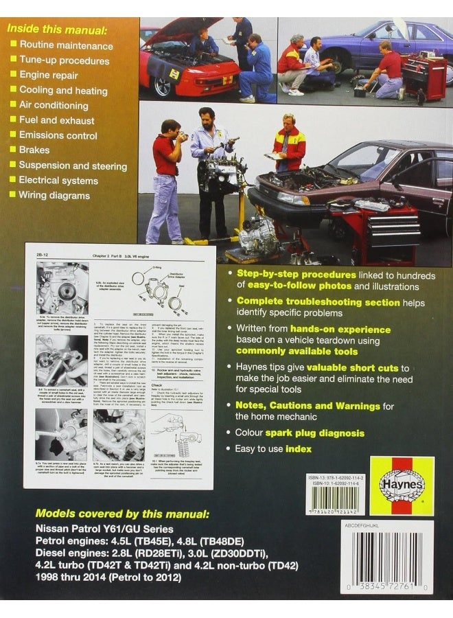 Haynes Manuals Inc Nissan Patrol (Aus)  - Image 2