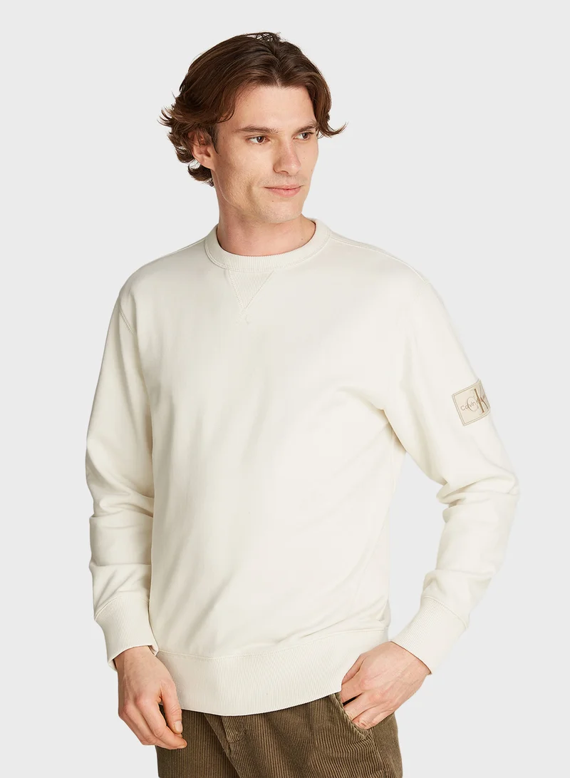 كالفن كلاين جينز Logo Crew Neck Sweatshirt