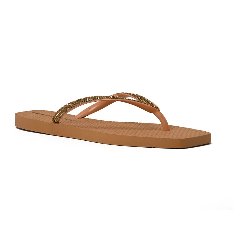Flip-Flops Shine Tan