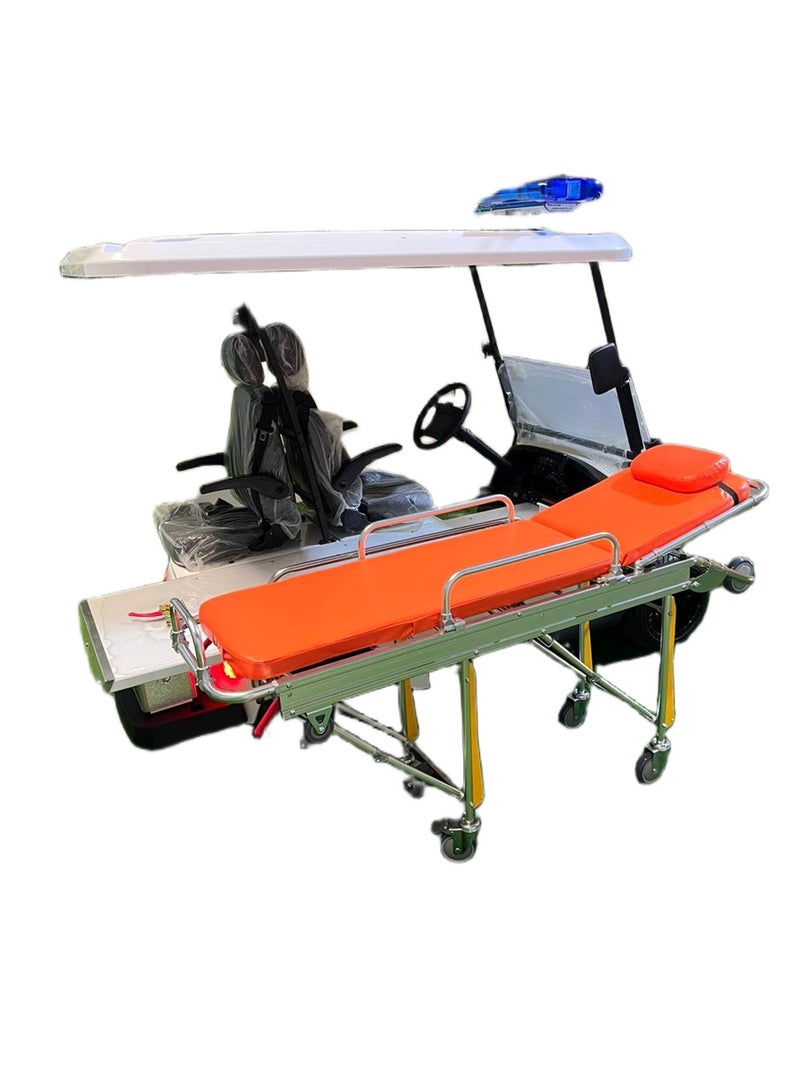 اكسكار عربة إسعاف كهربائية ROYAL GOLF A1M2 – مقعدين، محرك 48V 5kW، بطارية ليثيوم 105Ah – موديل 2025 - Image 3