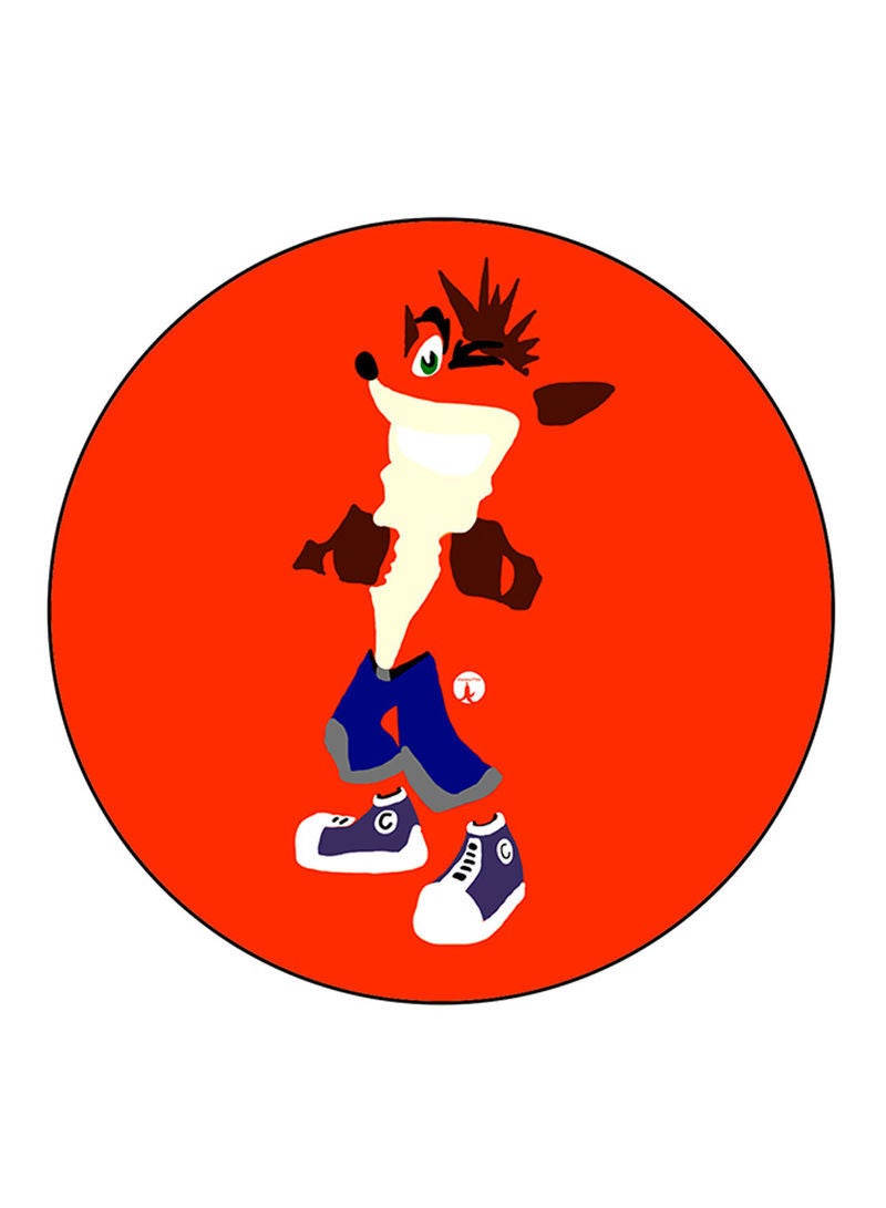 RKN The Video Game Crash Printed Fridge Magnet Multicolour - Image 2