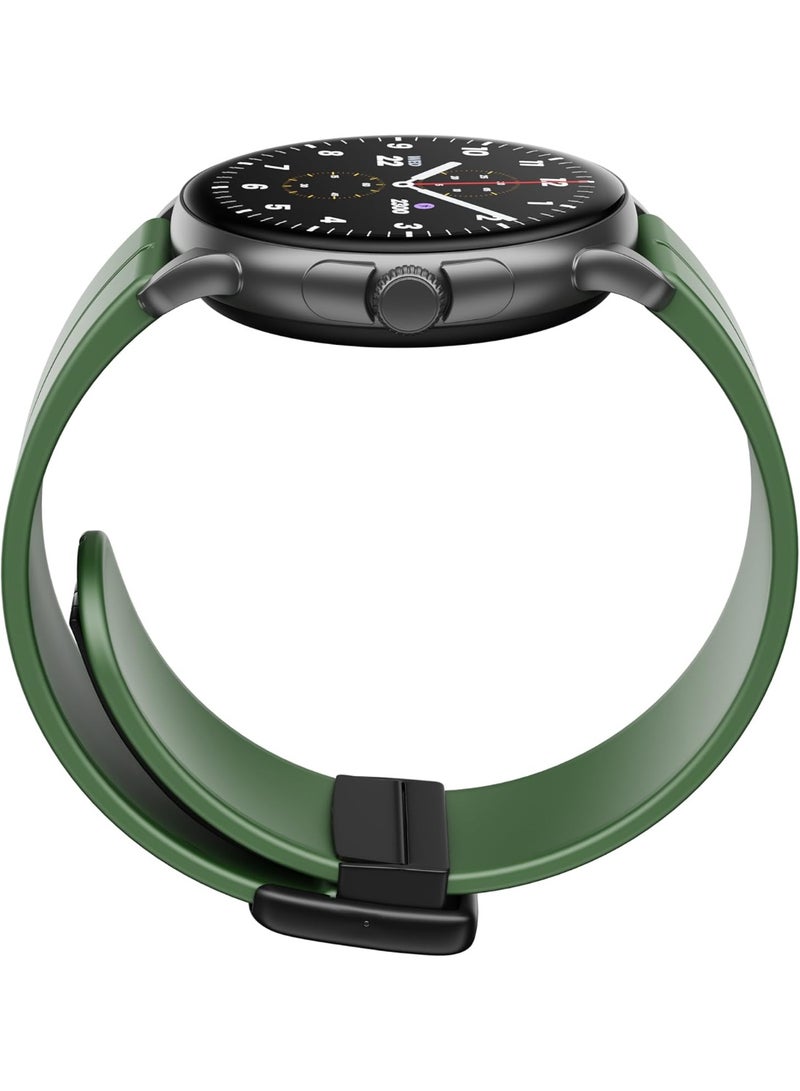 HMD WATCH X1 Smartwatch, 1.43" AMOLED Display, 5 Day Battery, 700+ Sports Mode via HMD Watch App, IP68 Dust Water Resistant, Health Monitor, Sleep Score, Fitness Tracker, iOS Android Gray - Image 3