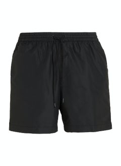 CALVIN KLEIN Calvin Klein Men's Swim Shorts - Medium Drawstring - Swimwear - Polyester , Black  - Image 2