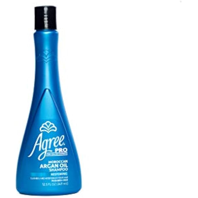 Agree ARGAN OIL SHAMPOO, COLOR SAFE AND PARABEN FREE, 12.5 OZ - Image 1