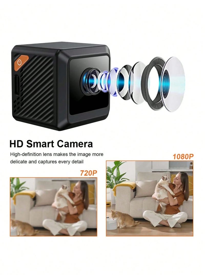 1080P WiFi Hidden Camera, Wireless Indoor Home Office Security Camera, Nanny Cam, Mini Pet Camera With Long-Lasting Battery, Video Monitoring With Motion Detection App Control - Image 3