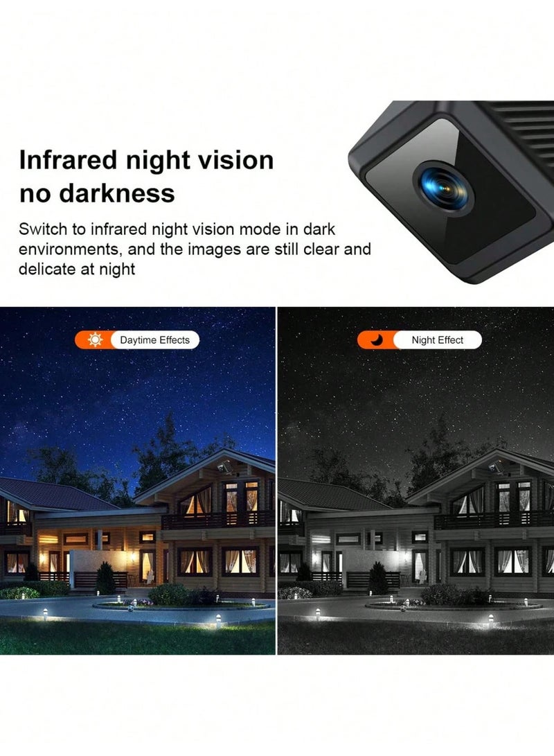 1080P WiFi Hidden Camera, Wireless Indoor Home Office Security Camera, Nanny Cam, Mini Pet Camera With Long-Lasting Battery, Video Monitoring With Motion Detection App Control - Image 5