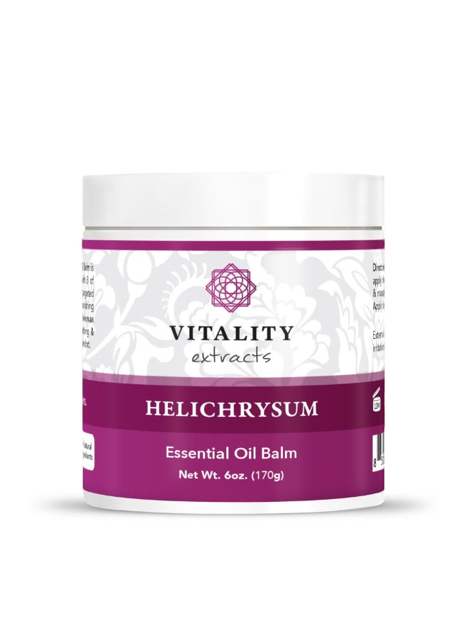 Vitality Extracts Helichrysum Balm 6oz Helichrysum Gymnocephalum Beeswax Almond Oil UltraMoisturizing Skin Healing Full Body Hydration - Image 2