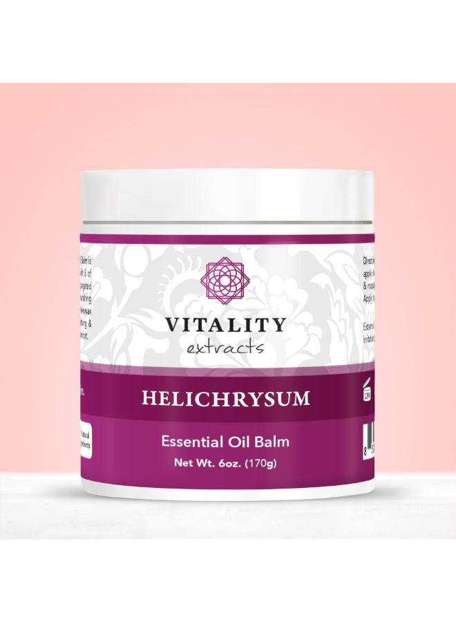 Vitality Extracts Helichrysum Balm 6oz Helichrysum Gymnocephalum Beeswax Almond Oil UltraMoisturizing Skin Healing Full Body Hydration - Image 4