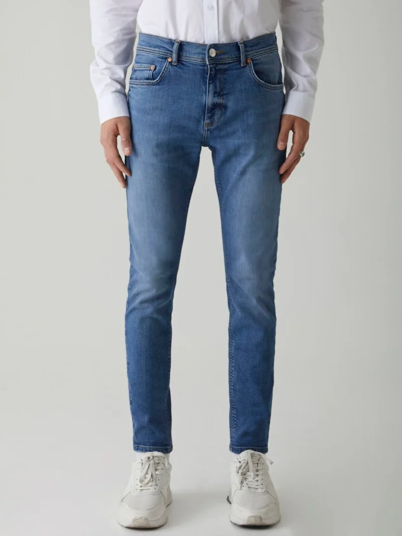 ال تي بي Men's Jumy Normal Waist Skinny Leg Super Skinny Jeans
