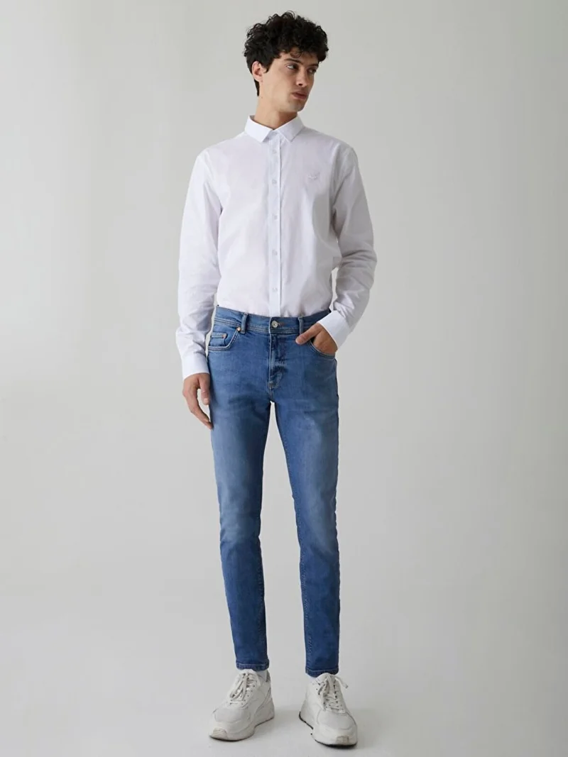 ال تي بي Men's Jumy Normal Waist Skinny Leg Super Skinny Jeans