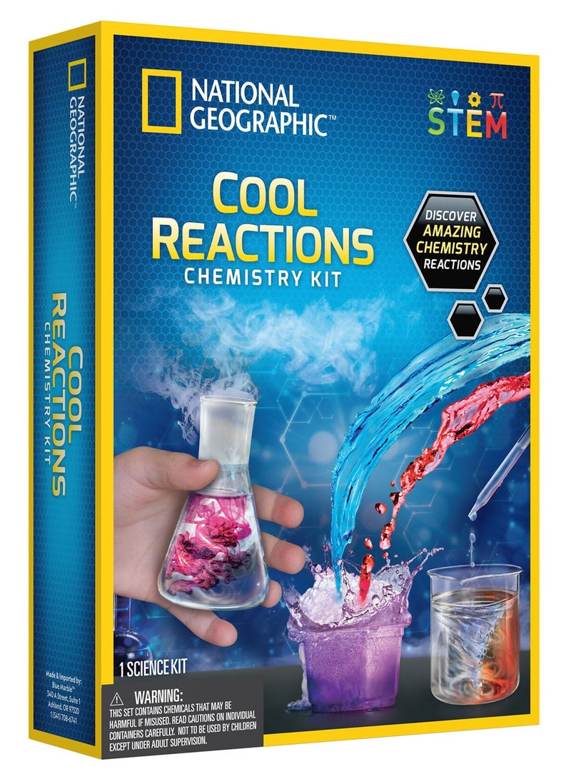 NATIONAL GEOGRAPHIC Cool Reactions Chemestry Kit - Image 1