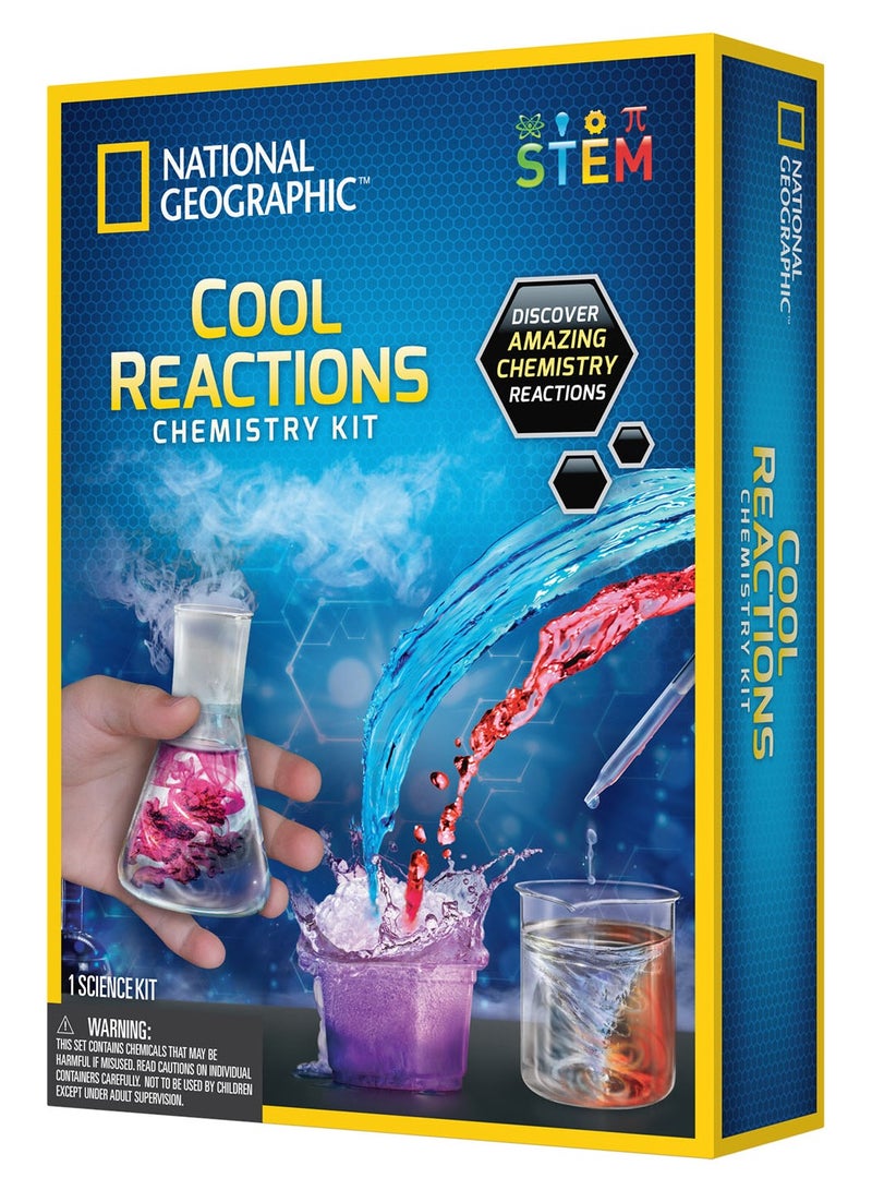 NATIONAL GEOGRAPHIC Cool Reactions Chemestry Kit - Image 2