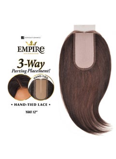 Empire Humanhair Lace Closure 3 Way Lace Part Human Hair Hand Tied Lace Part Weaving Closure Empire Closure Yaki 12 Inch (1B) - pzsku/Z4E72ED1266AC1260AE0BZ/45/_/1696663363/6950e4c2-0bc8-4ca8-9625-d5d727765627