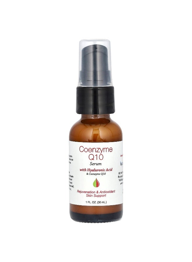 Hyalogic Hyalogic, Coenzyme Q10 Serum with Hyaluronic Acid, Fragrance Free, 1 fl oz (30 ml)  - Image 1