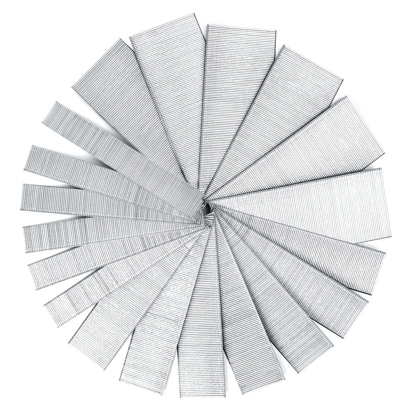 WORKPRO 18 Gauge Brad Nails, 2'',1-1/4'', 3/4'' 6000 Count Universal Brad Nails for Pneumatic, Electric Brad Nailer - Image 1