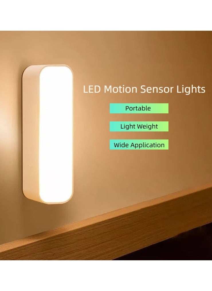 ماركة غير محددة أضواء استشعار الحركة LED المحمولة القابلة لإعادة الشحن بدون بطارية لاسلكية مستشعر ذكي أضواء ليلية أضواء الجدار مثالية لغرفة النوم والحمام والمطبخ والسلالم  - Image 1