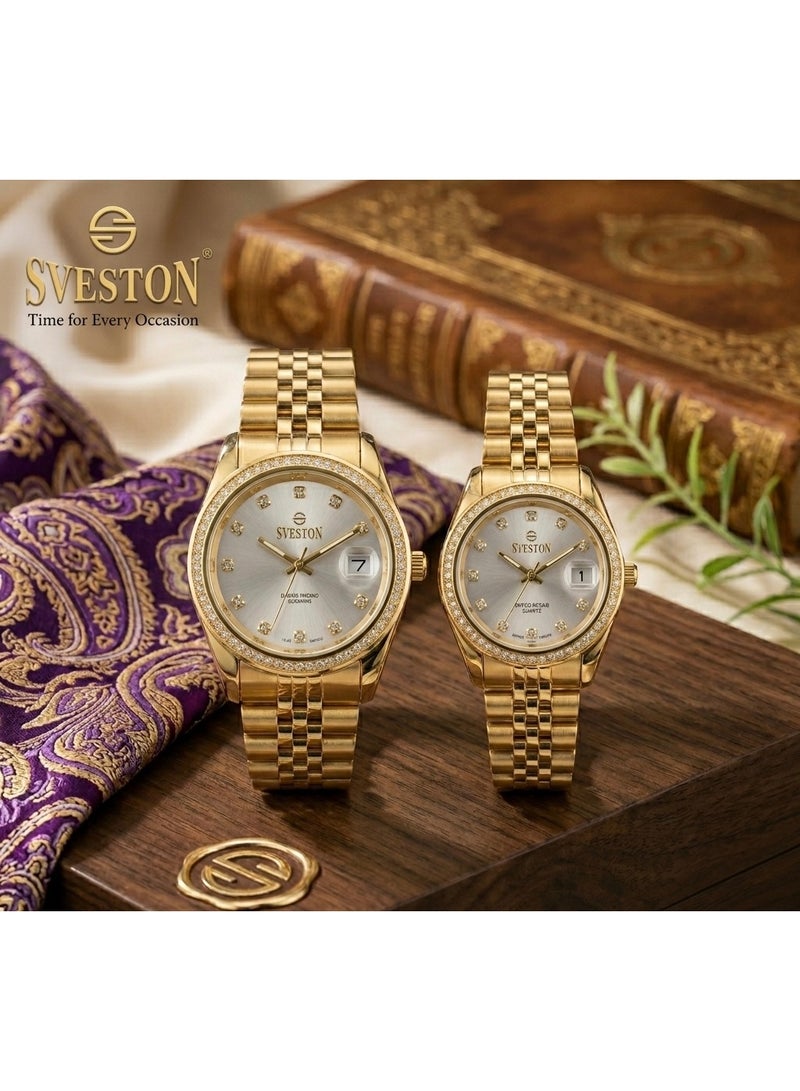 Sveston Original -Luxury Classic Matching Gift Watch Set - Image 1