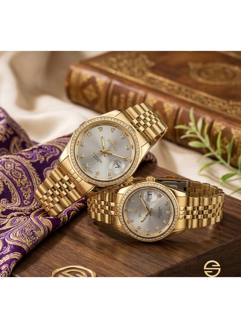 Sveston Original -Luxury Classic Matching Gift Watch Set - Image 2
