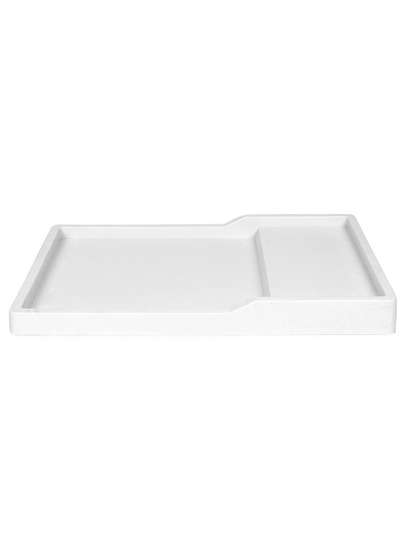 VARADAA InnMart Bathroom Vanity Hotel Aminity Tray White  - Image 2