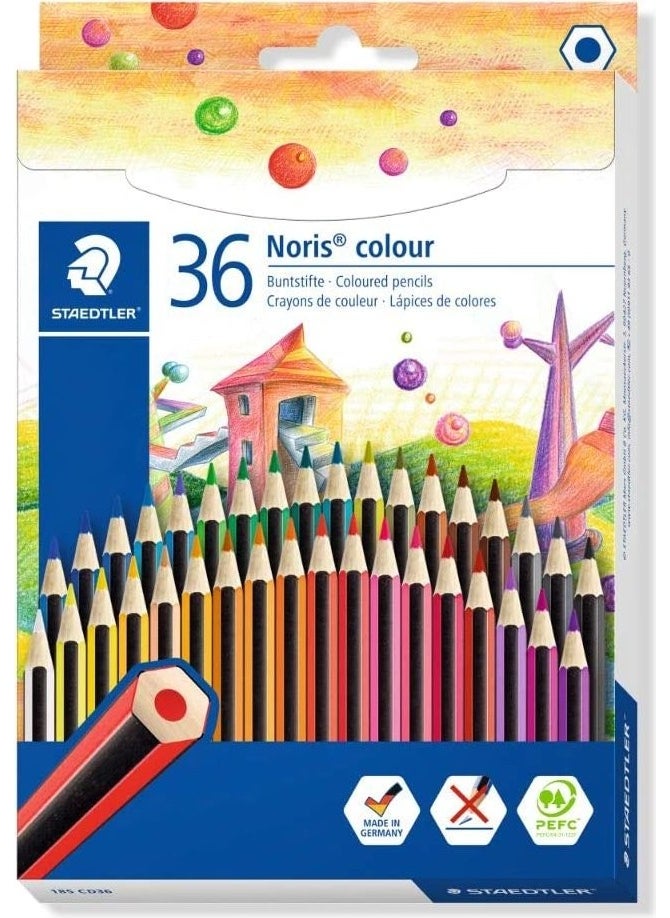 Noris Color Pen Set 36 Pieces - pzsku/Z4E73650E1ACA4ED0E53AZ/45/_/1725792751/e84c3c5d-d931-40df-a093-1bf3d1f4499c