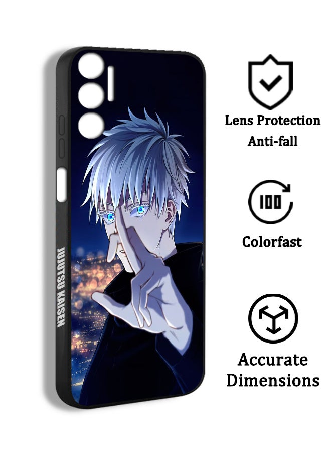 Phone Case Cover Jujutsu Kaisen Gojo Satoru Tecno Pova 3 BUT04 With Print