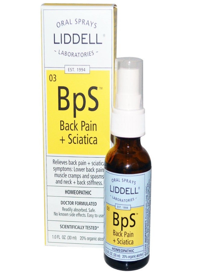 Liddell Homeopathic Back Pain/Sciatica 1 Oz2 - Image 1