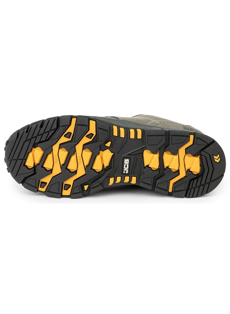 JCB Sports Lace 3" Safety Shoes for Men JCB-001C | Composite Toe – Waterproof, Puncture, Oil, Heat Resistant, EH Protection, ASTM F2413-18 Certified – Dark Grey - Image 4