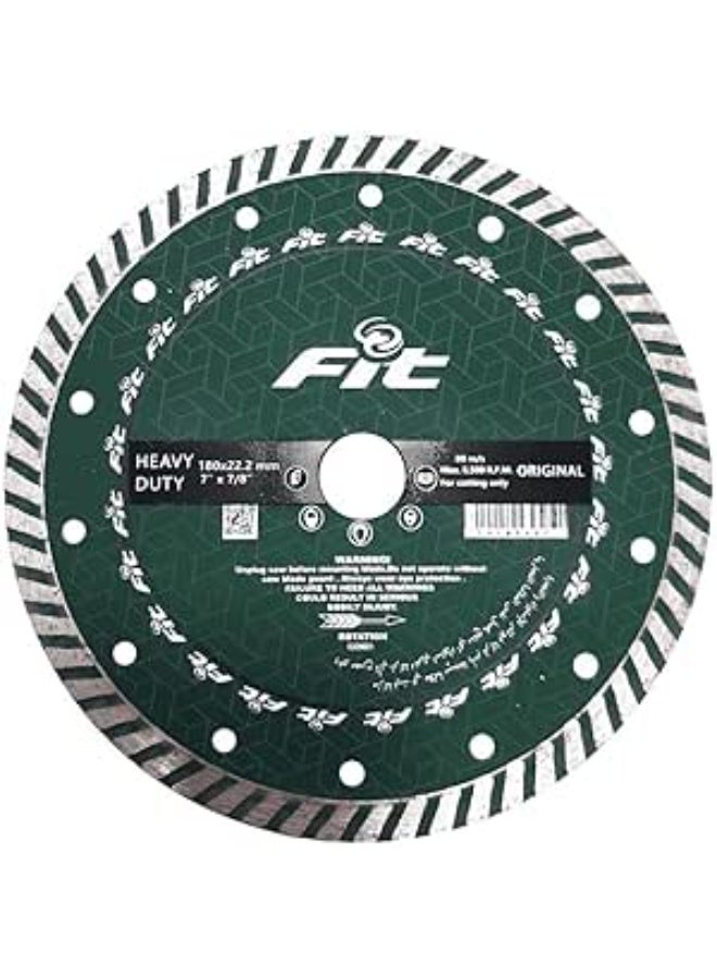 FIT 5-Inch Heavy Duty Turbo Granite Cutting Disc – 14181100