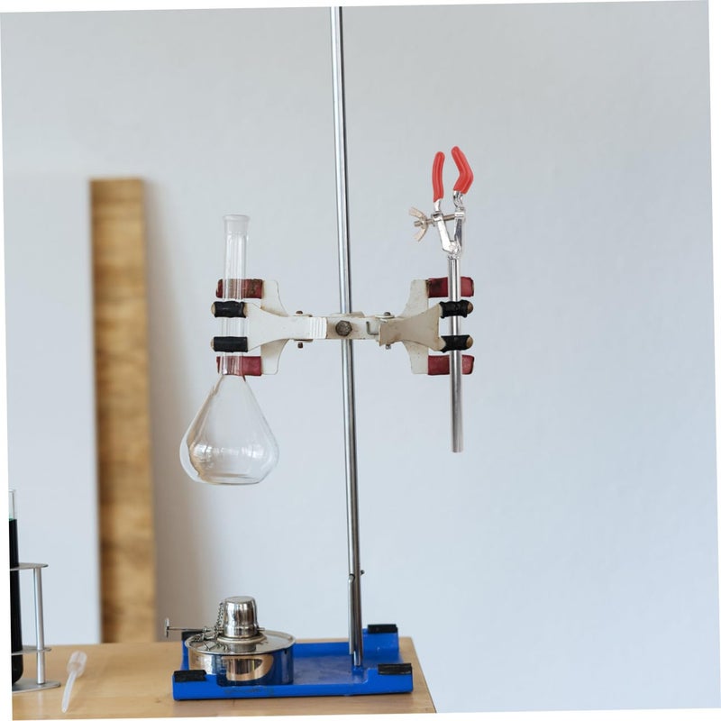 Adjustable Dual Direction Laboratory Clamp Corrosion Resistant Alloy Beaker Flask Holder - Image 5