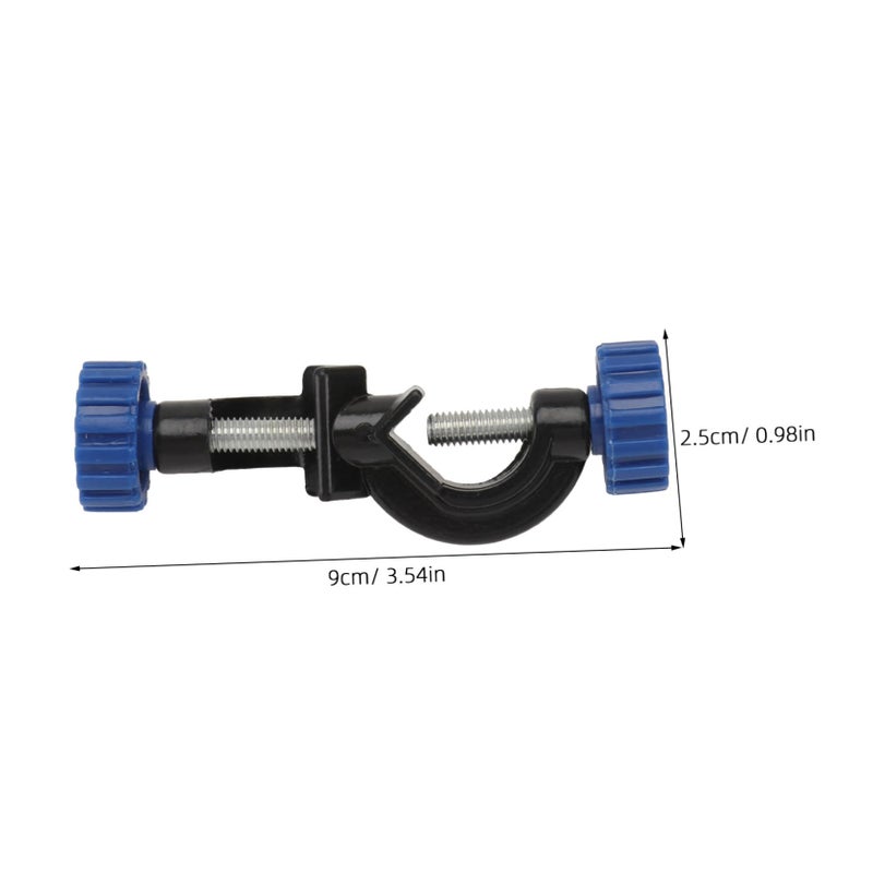 Adjustable Dual Direction Laboratory Clamp Corrosion Resistant Alloy Beaker Flask Holder - Image 3
