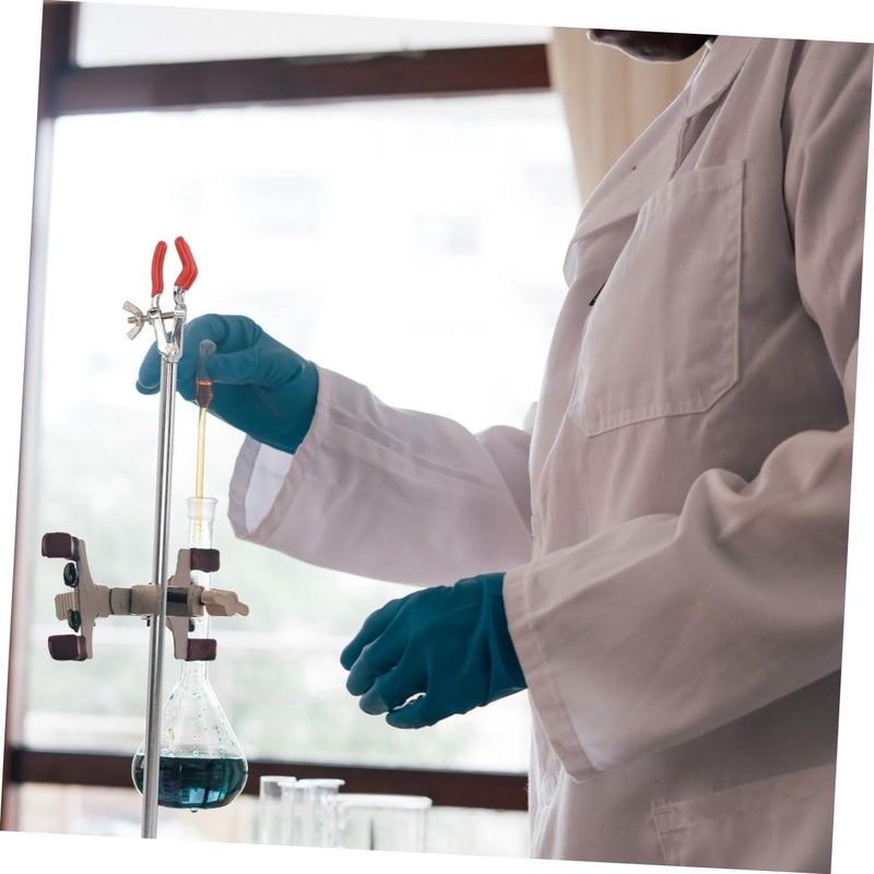 Adjustable Dual Direction Laboratory Clamp Corrosion Resistant Alloy Beaker Flask Holder - Image 4