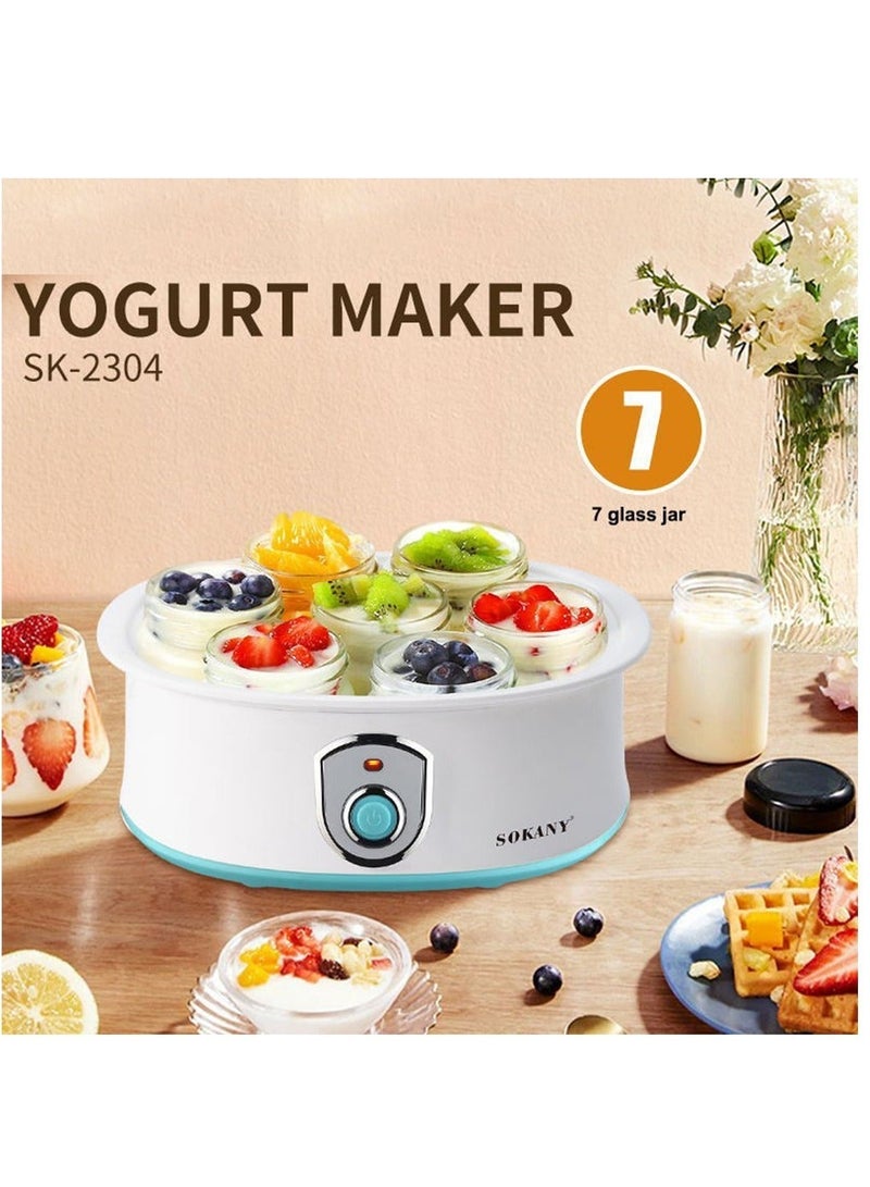 sokany Yoghurt Maker , Constant Temperature Yoghurt Maker Machine for Homemade Yogurts Making Natural Healthy Yoghurt , Household use Yogurt Frozen Pan Ice Cream Machine , Yogurt Pan,Gifts For Kids - Image 2