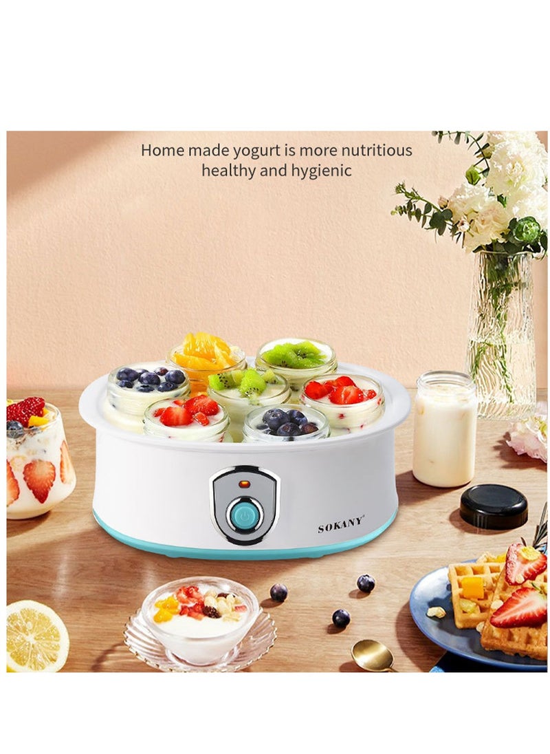 Yoghurt Maker , Constant Temperature Yoghurt Maker Machine for Homemade Yogurts Making Natural Healthy Yoghurt , Household use Yogurt Frozen Pan Ice Cream Machine , Yogurt Pan,Gifts For Kids