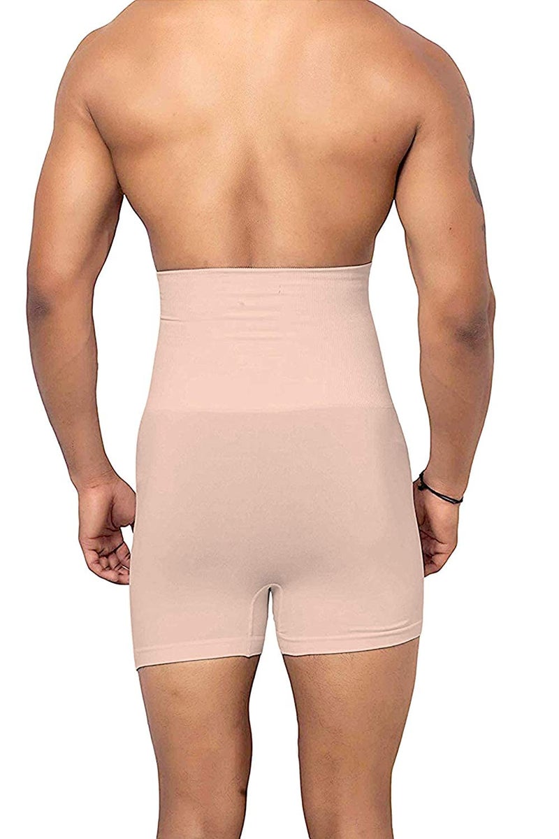 KROYWEN Men's Waist Control Belt - Shaping Band � Waist Trimmer � Body Shaper Abdomen � Men�s Tummy Control � Men�s Shapewear (Beige, Free Size) - Image 3