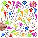 PICcircuit Sticky Hands Bulk 120 PCS Party Favors for Kids 48812 Year Stretchy Sticky Hand Feet Goodie Bags Stuffers for Kids Treasure Box Toys for Classroom Small Mini Prizes Trinkets Pinata Stuff - Image 2