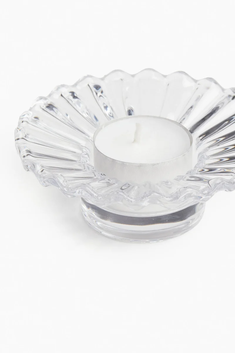 اتش اند ام حامل شموع صغيرة من الزجاج