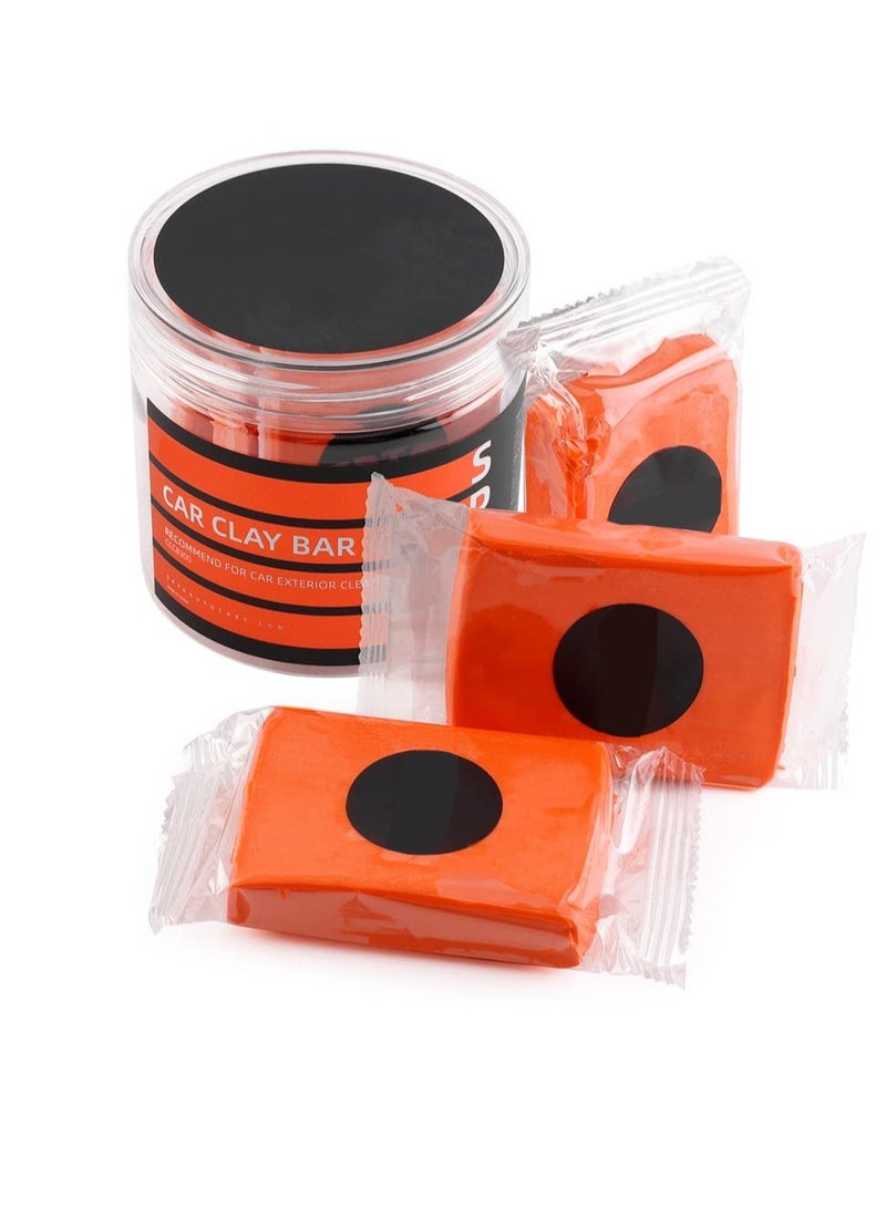 Car Clay Bar, Premium Grade Clay Bars, Detailing Magic Clay Bar Cleaner, Auto Wash Bars with Washing and Adsorption Capacity, for Car Wash Car Detailing Clean,RV, Bus,Glass Cleaning (3 Pack 300g)  - Image 1