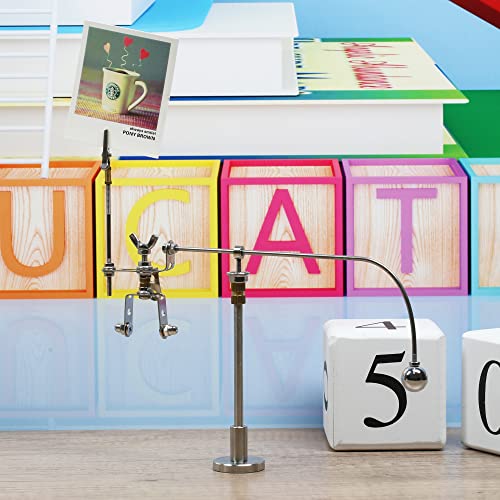 Sunnytech روبوت توازن ستيل من سانيتيك مع مشبك ملاحظات - لعبة توازن فنية حركية - ديكور منزلي ومكتبي - لعبة علم نفس وعلوم WJ078 - Image 3